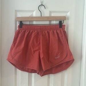 Nike coral shorts size M